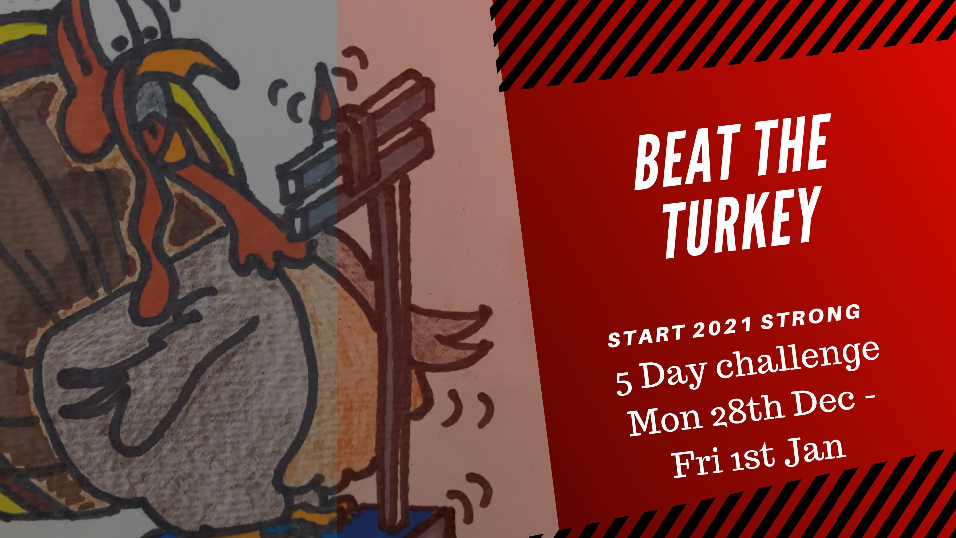 Beat the turkey